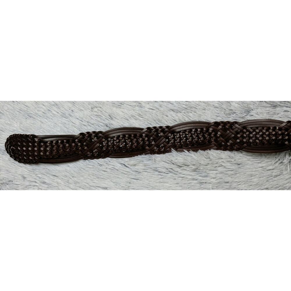 Brown Braided Belt - Size S - EUC - Picture 2 of 6